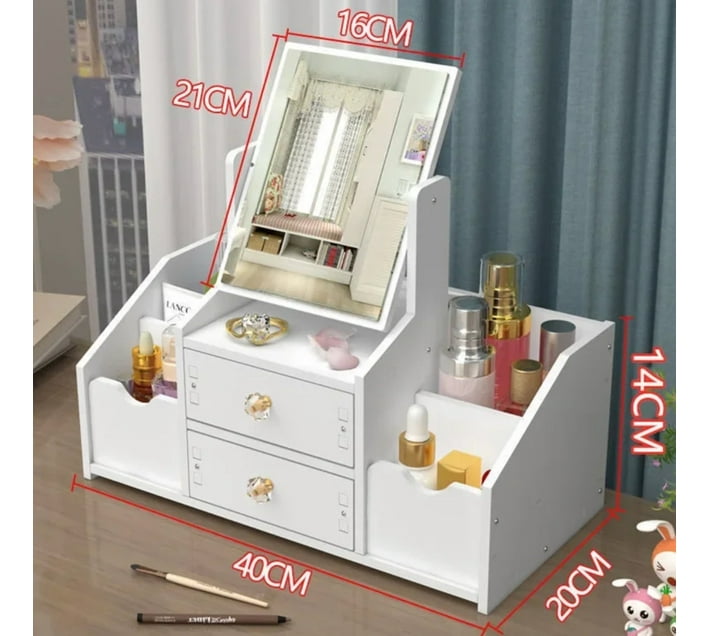 P4D 6 Compartments ceramic Desk Organiser Drawer For Office room And