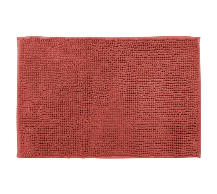 Someone’s in a Makro Bath Mat Chenille 50x70 Red set of 2 Mood