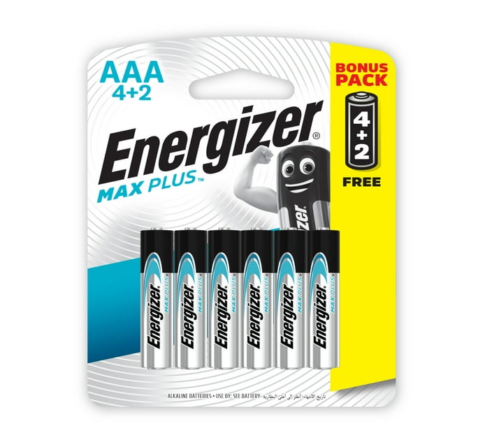 Someone’s in a Makro Energizer Max Plus AAA Batteries 4+2Pack Mood