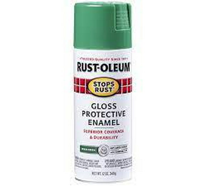 RustOleum® Protective Enamel Spray Paint Gloss grass green 340g Makro