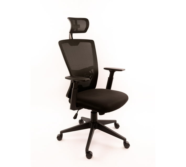 Infinity Homeware Cambridge Office Arm Chair (Black, Knock Down) Makro