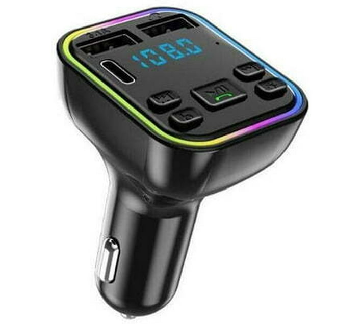 Car Bluetooth v5.0 Car Bluetooth Device with MP3 Player, Car Charger