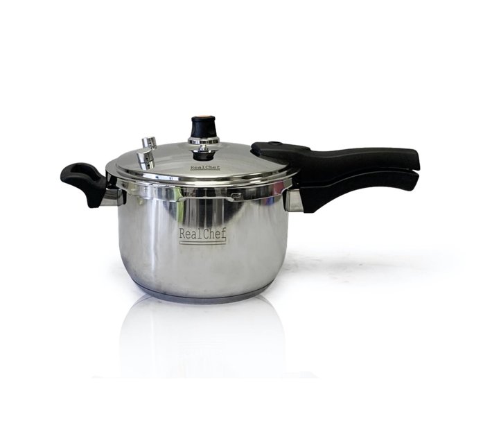 Real Chef Stainless steel Pressure Cooker 4L Makro