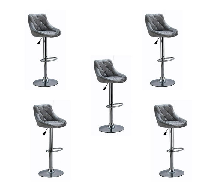 Someone’s in a Makro High Back Chrome Base Bar Stool 5 chairsin1 box Mood