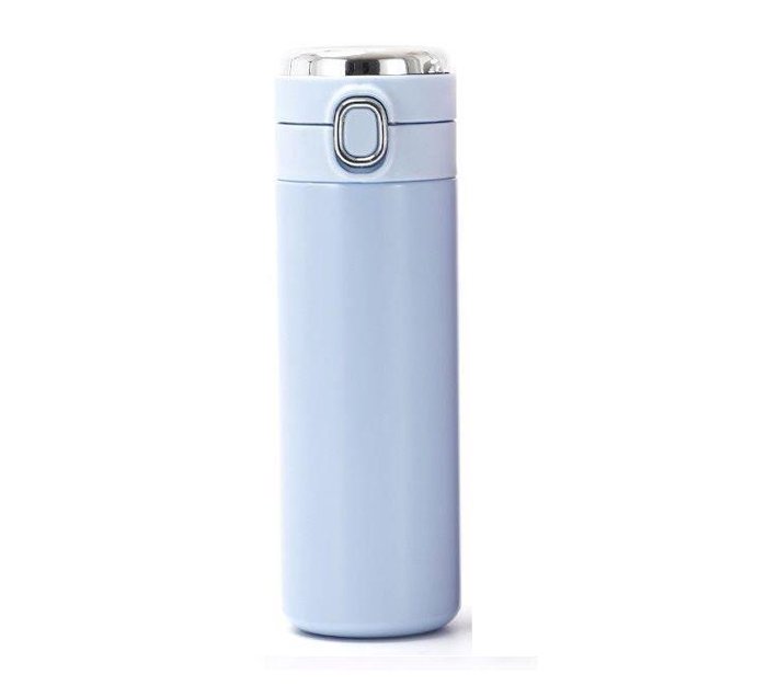 Someone’s in a Makro Smart Digital Thermos Flask Vacuum Insulated 420ml Blue Mood