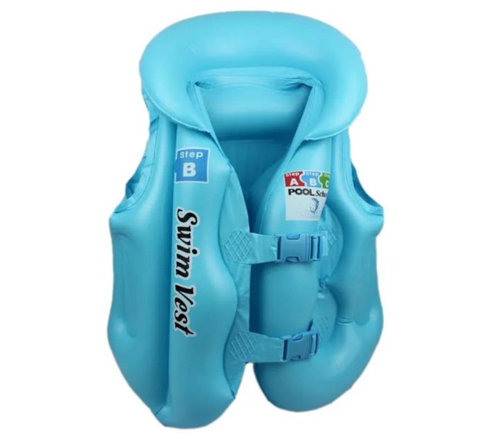 Someone’s in a Makro Inflatable Life Jacket Plastic Pvc Swimming Life ...