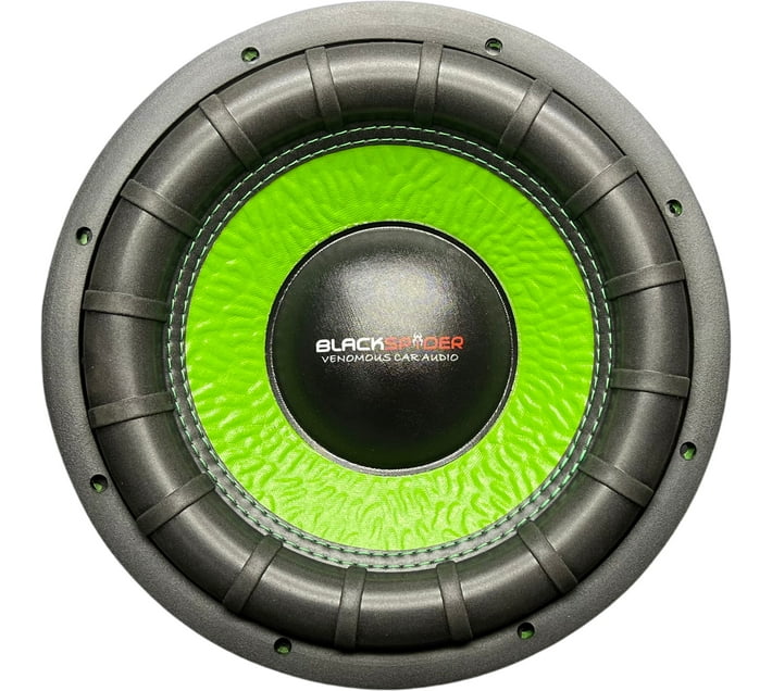 BlackSpider Goblin Subwoofer Rear Deck Mounted Round Car Speaker Makro
