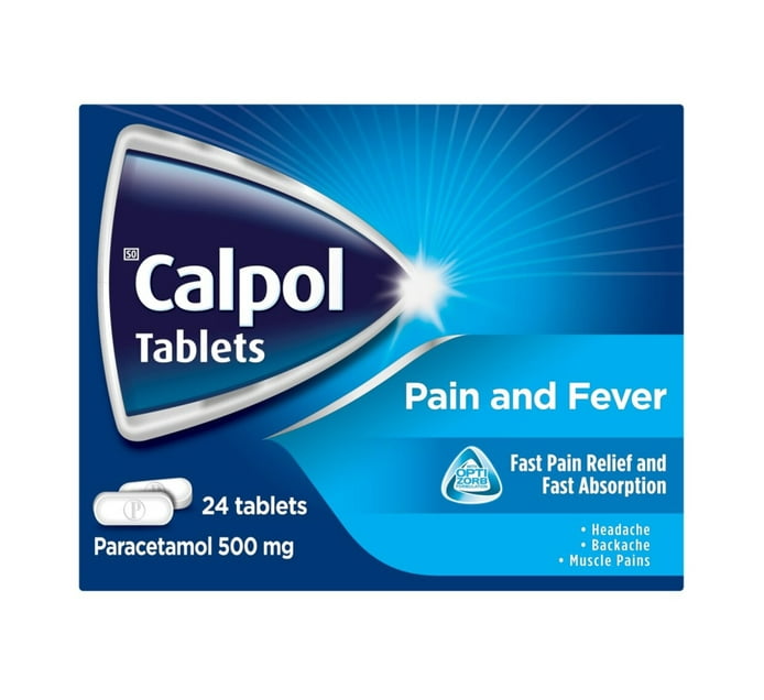 Buy Calpol Pain Relief Tablet 500mg, 24's (12 x 500mg) in Bulk | Makro ...