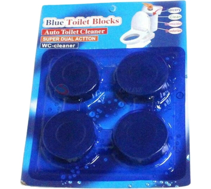 Wc Block Cleaner Buy Blue Toilet Block 130742 Block Toilet Cleaner (4 x 250 g) in Bulk ...