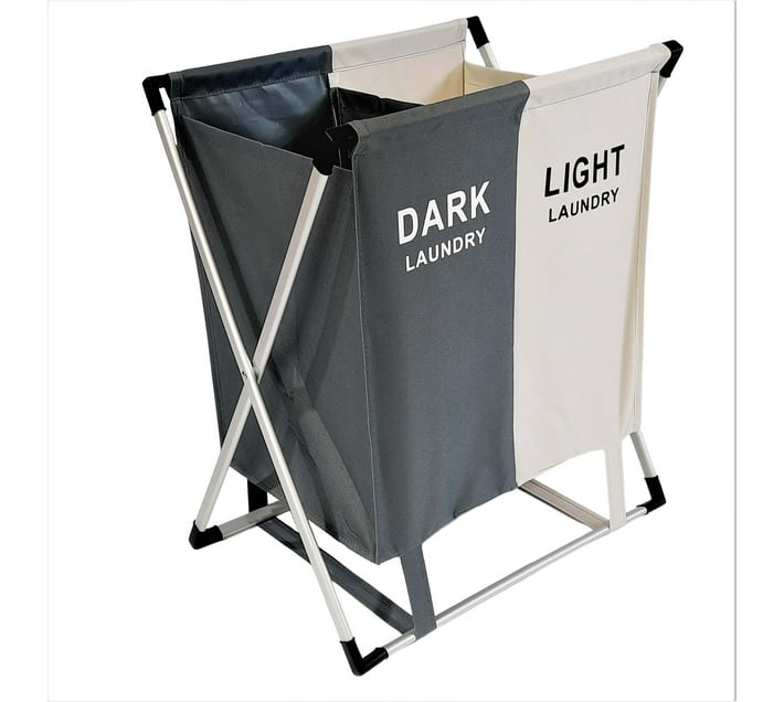 Infinity Homeware 45 L Grey Laundry Bag Makro