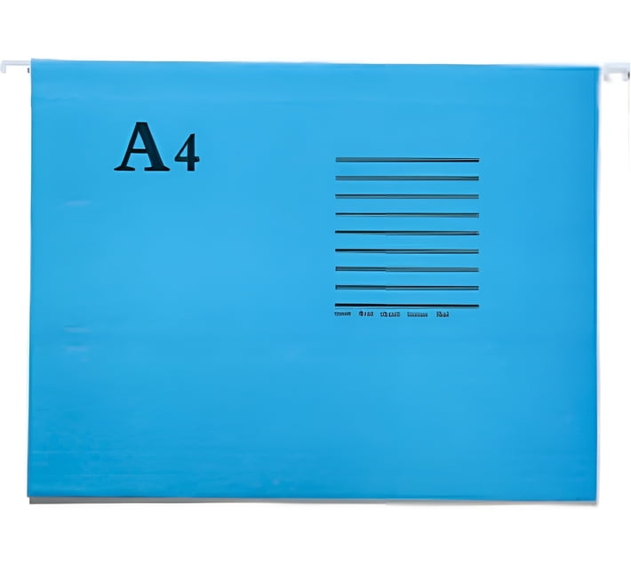 Buy NERDY ADMIN Paper 25 Pcs A4 Hanging File Folders & Organizer For ...
