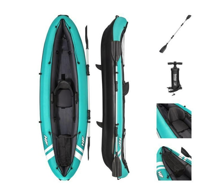 Someone’s in a Makro Bestway Ventura Kayak With Paddle and Hand Pump 2. ...