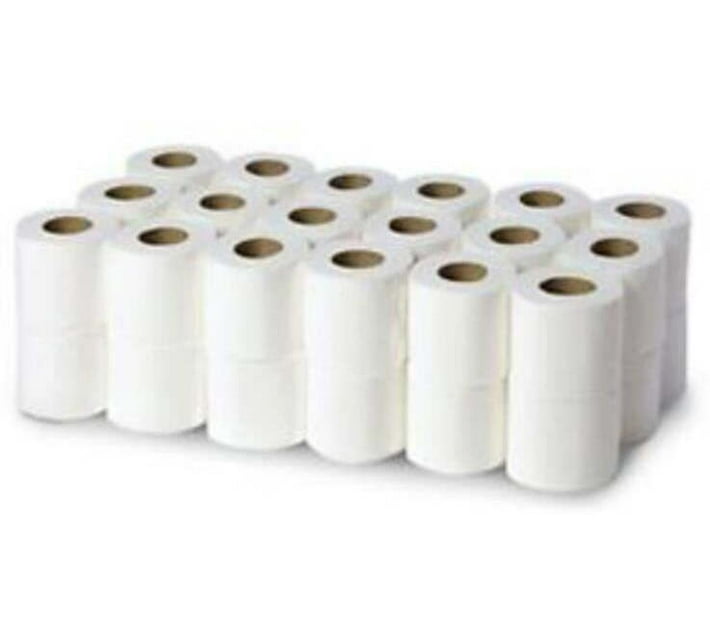 Virgin 2 Ply Toilet Paper Roll (Pack of 1 x 48 Rolls) Makro