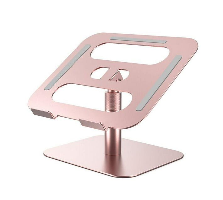 Someone’s in a Makro CellTime Ergonomic Height Angle Adjustable Laptop