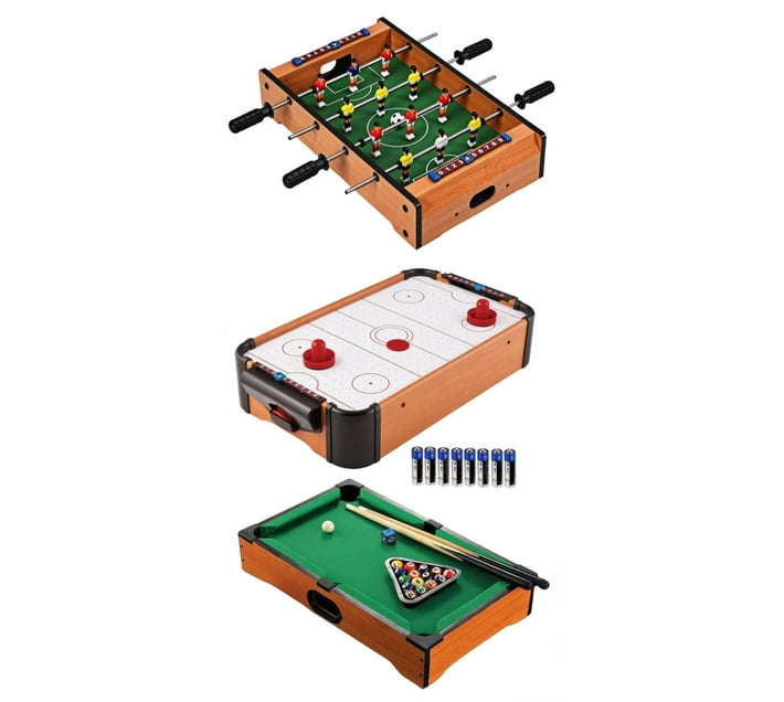 Someone’s in a Makro 3 Classic Mini Table Top Games Air Hockey