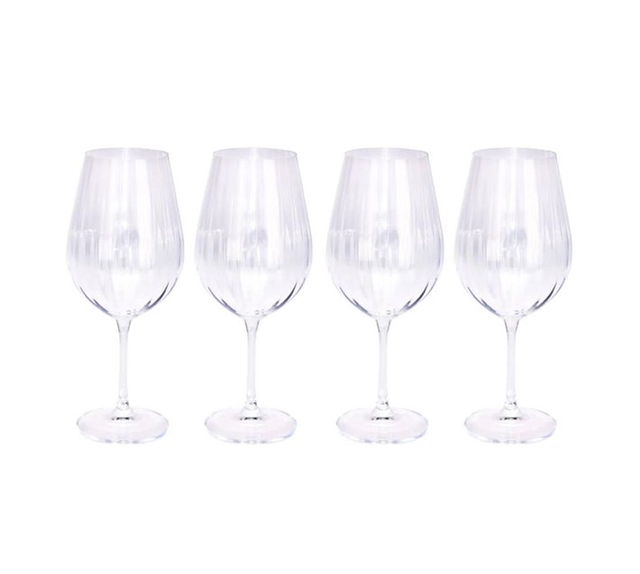 Red Wine Glasses 690ml 4 Pieces Crystalline Makro