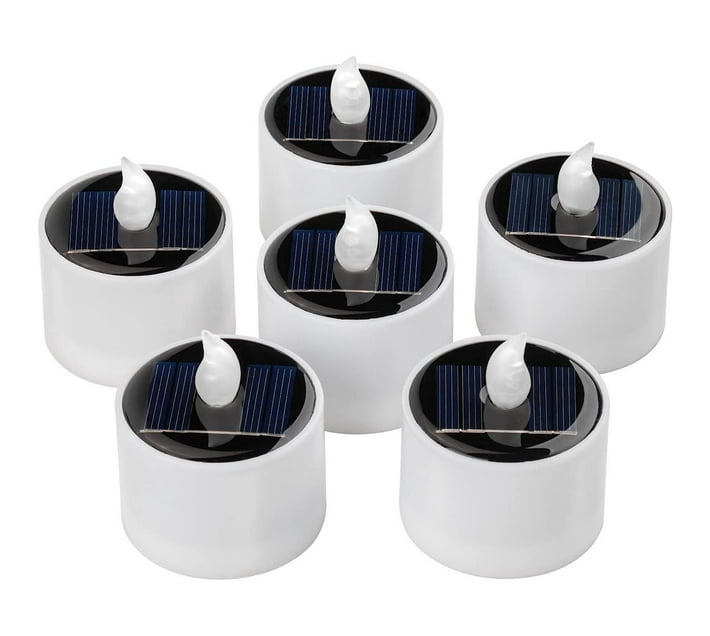 Someone’s in a Makro Stellar Lighting Solar Tea Lights Rechargeable LED