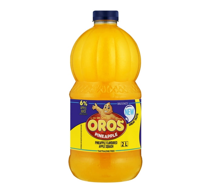 Brookes 1 X 2l Oros Squash Makro