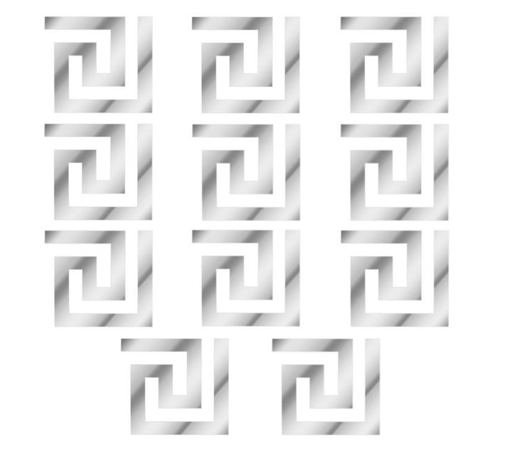 Someone’s in a Makro Home Decor DIY Self Adhesive Reflective Mirror