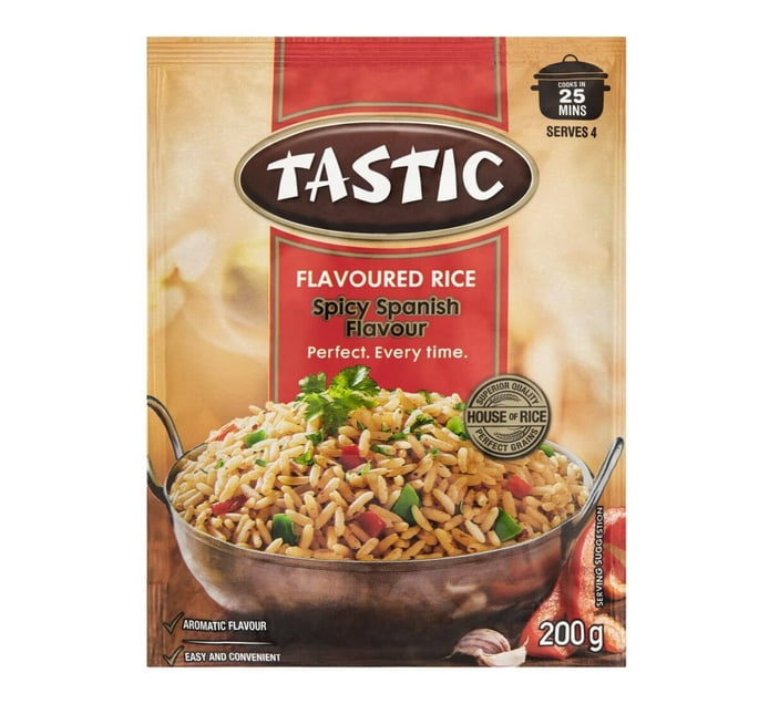Tastic 1 x 200g Flavoured Rice | Makro
