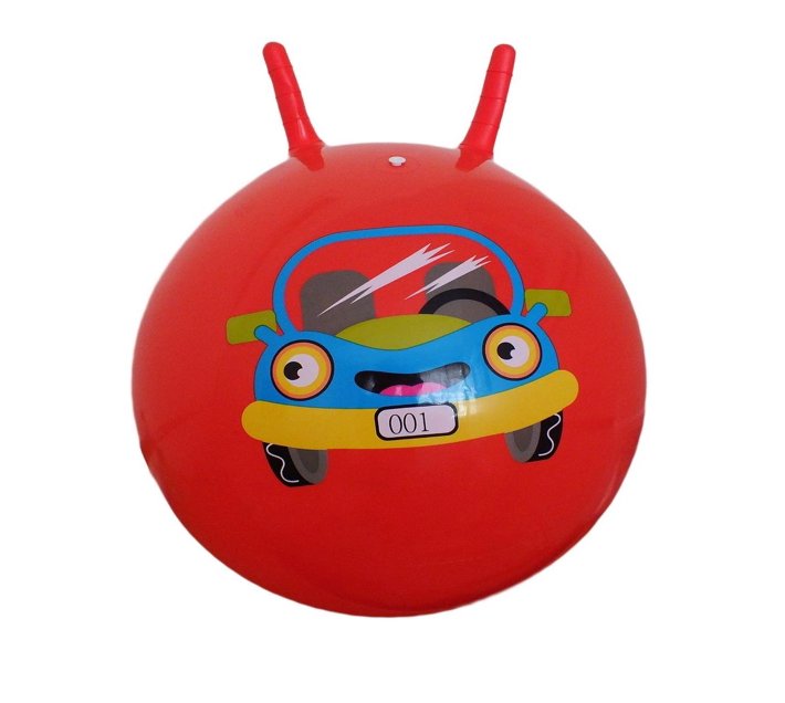 Bounce Hopper Ball Two Handle Red Makro