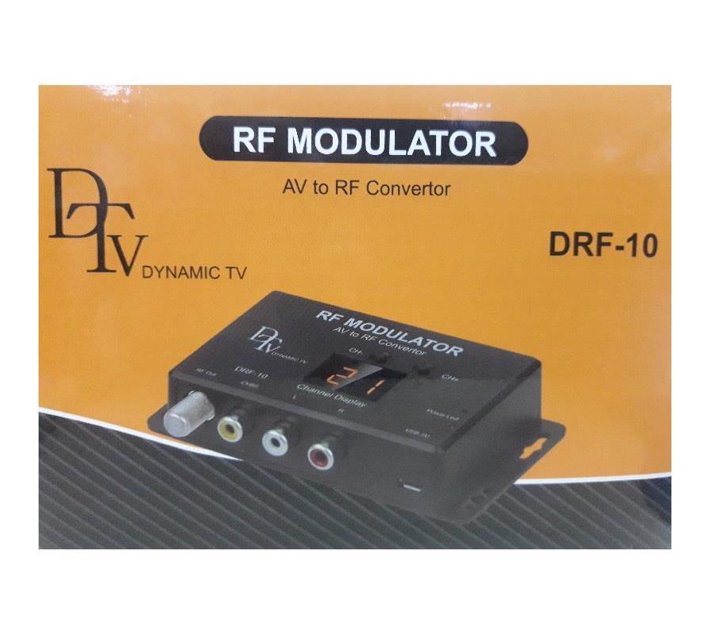 DTV RF Modulator AV to RF Convertor Makro