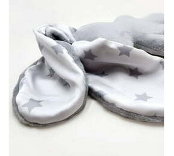 Lily 'n Jack Snuggle Bunny Grey and Floral Ears Medium Makro