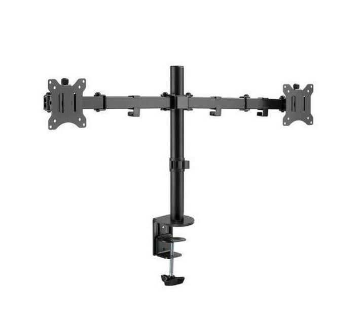 Someone’s in a Makro XF0656 Dual Arm Table Top Monitor Clamp Stand 13