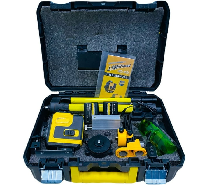 Ashcomonline 16 Line High Precision Spirit Laser Level Set Red Pack of 1 Makro