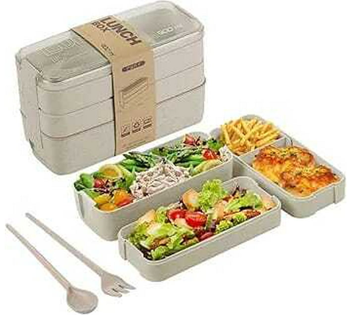 Generic A1214 3 Containers Lunch Box (900 ml, Thermoware) Makro