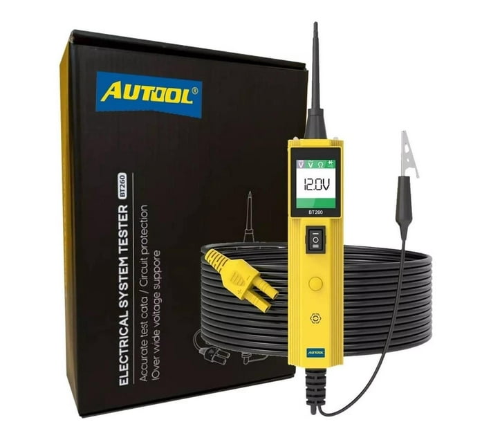 Someone’s in a Makro Autool BT260 automotive circuit tester Mood