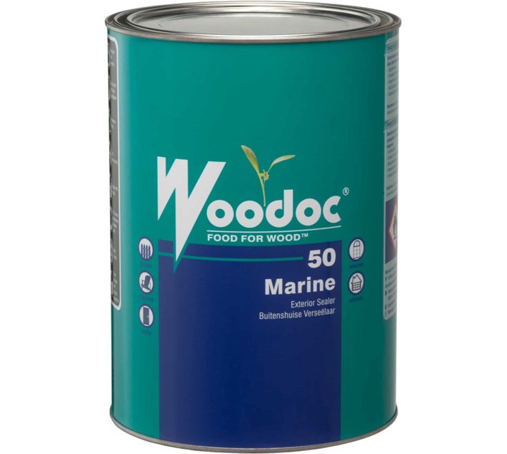 Woodoc 50 (Clear) Gloss Wood Varnish (Alkyd 5 L) Makro