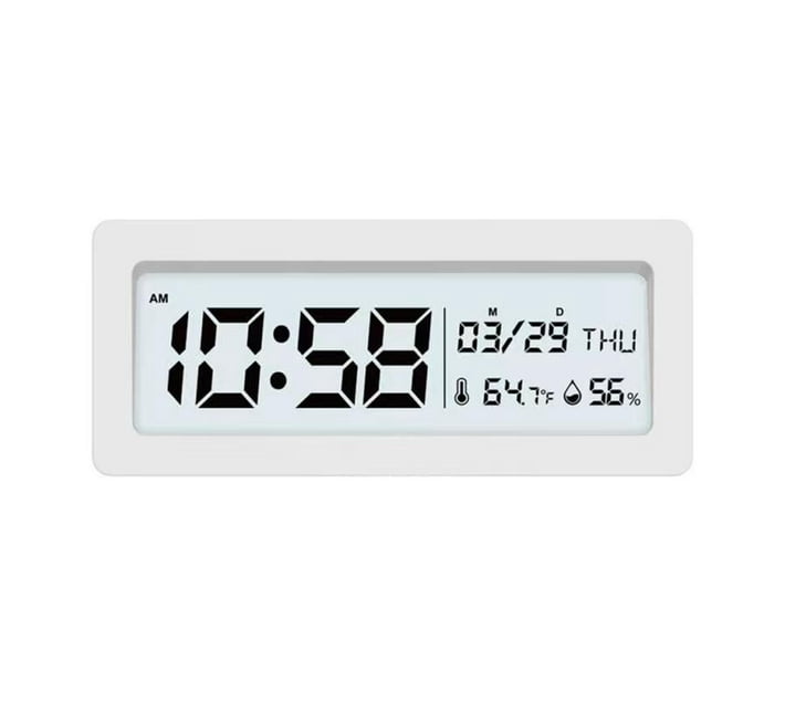 Someone’s in a Makro Digital Alarm Clock with Ultra HD LCD Screen Mood