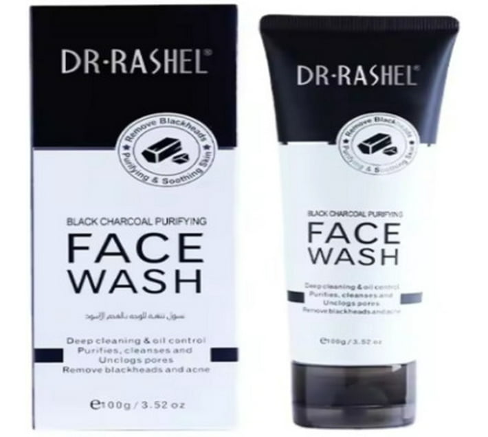 Dr Rashel Charcoal Exfoliating Oil Control Purifying 100ml Face Wash