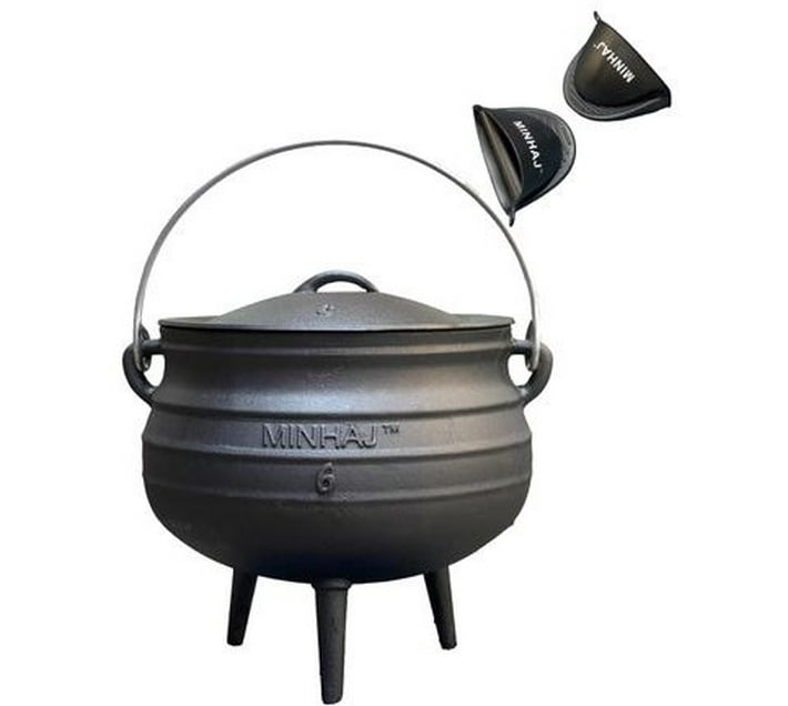 Minhaj Potjie with Lid 5.3 L capacity Makro