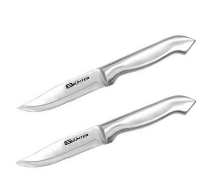 Someone’s in a Makro Grunter Steak Knives with Steel Handles Set of 2