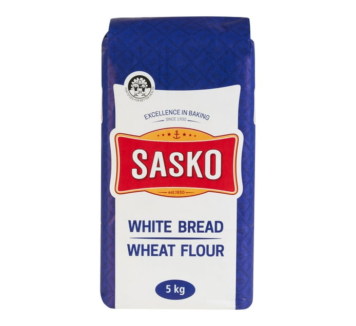 Sasko White Bread Wheat Flour 1 X 5kg Makro 7467