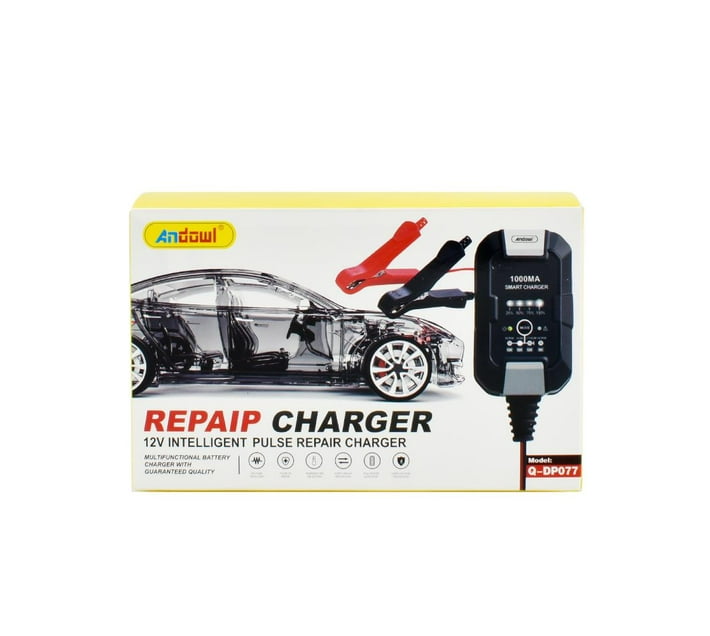 Andowl QDP077 12V Car Battery Charger Makro