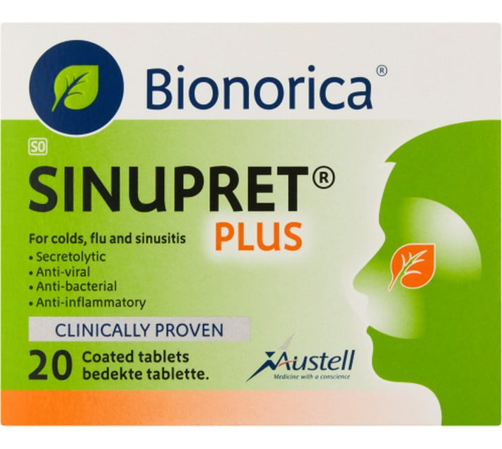 BIONORICA SINUPRET® PLUS Tablets (20 Unit) Makro