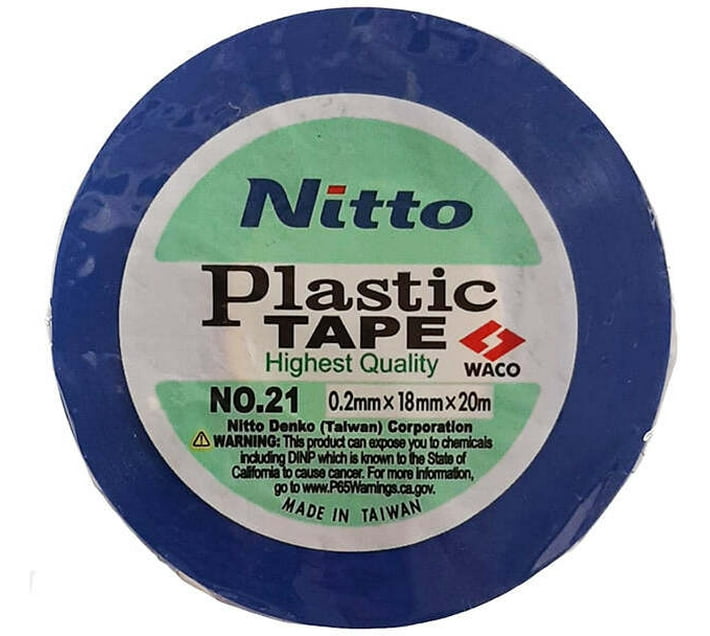 NITTO Insulation Tape Blue 20m 2000 cm Duct Tape Makro
