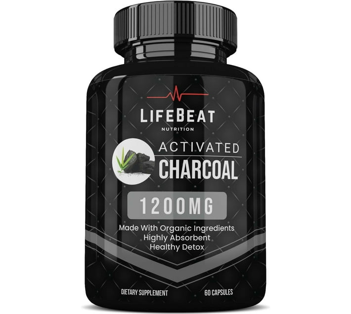 Lifebeat Activated Charcoal (60 Capsules) Makro