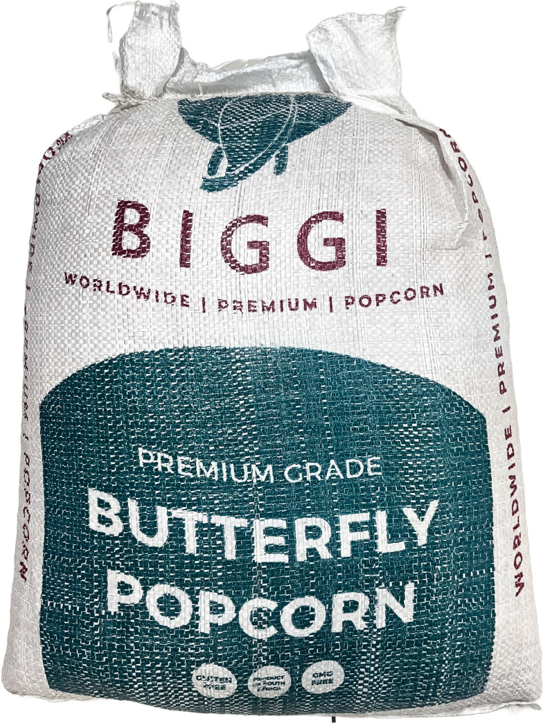 Biggi Popcorn Kernels Premium Grade Butterfly 25Kg Popcorn (25 kg) | Makro