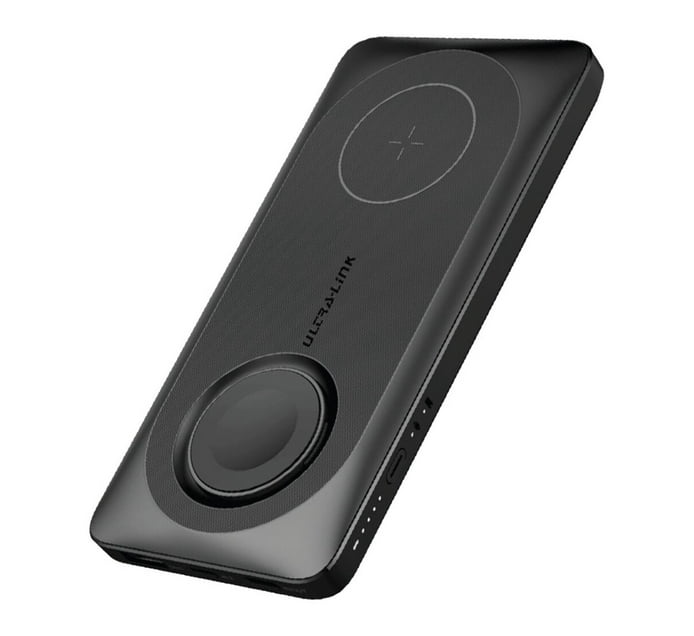 Ultra Link 15W Wireless Powerbank Black Makro