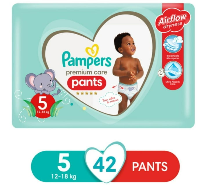 pampers Premium Care Pants Pant Diapers 5 (42 Pieces) Makro