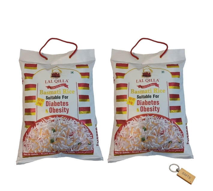 Someone’s in a Makro Lal Qilla Basmati Rice - 5kg Pack set of 2 +Smte ...