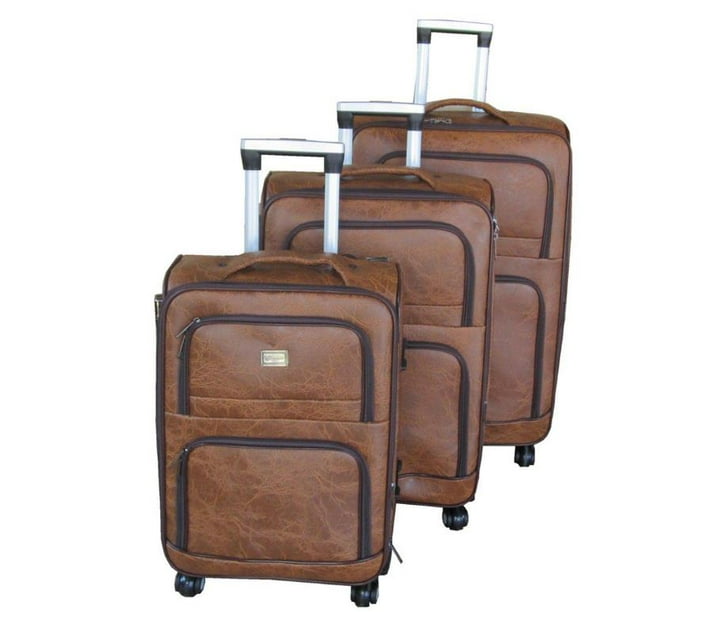 Someone’s in a Makro Sastro Nexco Luggage Bag Set of 3 PU Leather