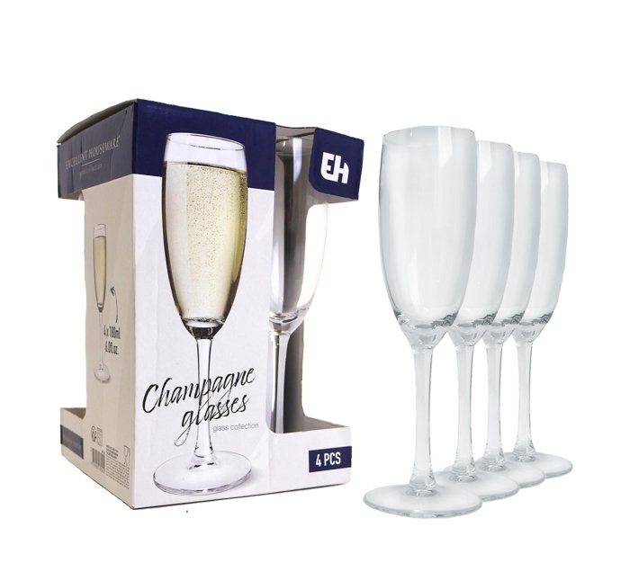 Champagne Glasses Set of 4 180ml Vinissimo Design Makro