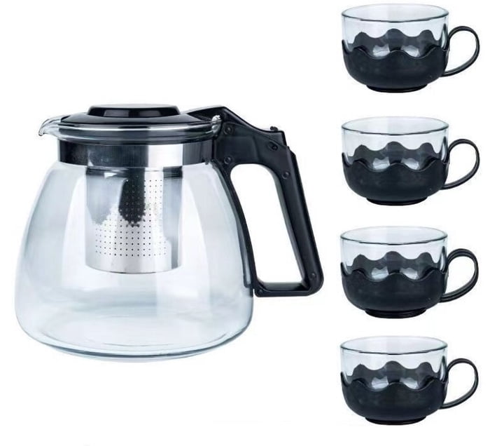 AK Glass Teapot Tea Cup, Tea Separation Tea Set With Filter Screen ...