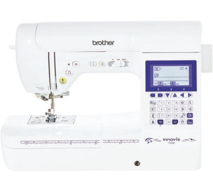 BROTHER F420 Computerised Sewing Machine ( Builtin Stitches 180) Makro