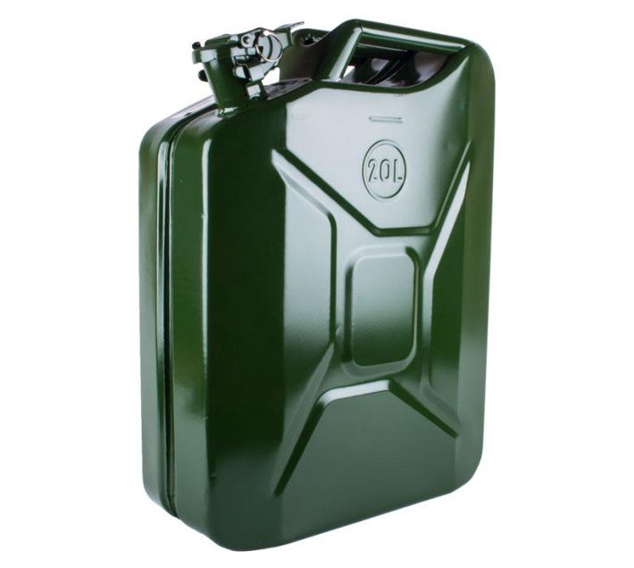 Kaufmann Jerry Can Metal Petrol Green 20L Makro